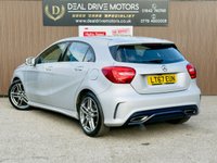 USED 2017 67 MERCEDES-BENZ A-CLASS 1.5 A180d AMG Line Hatchback 5dr Diesel 7G-DCT Euro 6 (s/s) (109 ps) REVCAM+SATNAV ENABLED+AUTOMATI