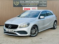 USED 2017 67 MERCEDES-BENZ A-CLASS 1.5 A180d AMG Line Hatchback 5dr Diesel 7G-DCT Euro 6 (s/s) (109 ps) REVCAM+SATNAV ENABLED+AUTOMATI