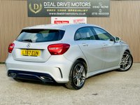 USED 2017 67 MERCEDES-BENZ A-CLASS 1.5 A180d AMG Line Hatchback 5dr Diesel 7G-DCT Euro 6 (s/s) (109 ps) REVCAM+SATNAV ENABLED+AUTOMATI