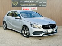 USED 2017 67 MERCEDES-BENZ A-CLASS 1.5 A180d AMG Line Hatchback 5dr Diesel 7G-DCT Euro 6 (s/s) (109 ps) REVCAM+SATNAV ENABLED+AUTOMATI