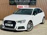 USED 2017 17 AUDI A3 2.0 TDI Black Edition Sportback 5dr Diesel S Tronic Auto 6Spd quattro Euro 6 (s/s) (184 ps) DAB+REV CAM+QUATTRO