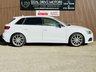 USED 2017 17 AUDI A3 2.0 TDI Black Edition Sportback 5dr Diesel S Tronic Auto 6Spd quattro Euro 6 (s/s) (184 ps) DAB+REV CAM+QUATTRO