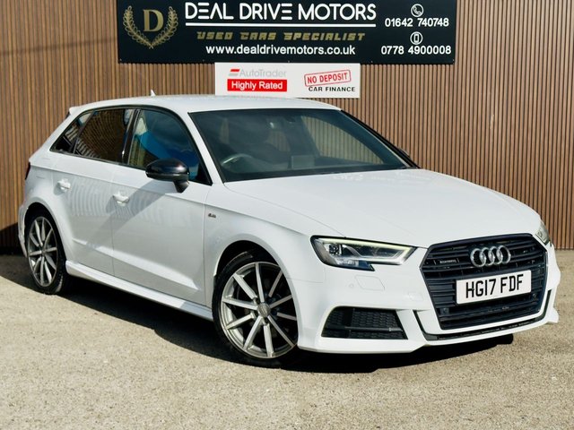 2017 17 Audi A3 2.0 TDI Black Edition Sportback 5dr Diesel S Tronic Auto 6Spd quattro Euro 6 (s/s) (184 ps)