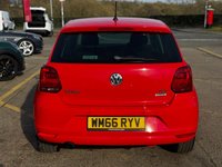 USED 2016 66 VOLKSWAGEN POLO 1.2 TSI BlueMotion Tech Match Hatchback 5dr Petrol Manual Euro 6 (s/s) (90 ps) FSH,Bluetooth,priv glass,Air c