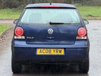 USED 2008 08 VOLKSWAGEN POLO 1.2 Match Hatchback 5dr Petrol Manual (138 g/km, 60 bhp) 