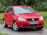 USED 2008 58 VOLKSWAGEN POLO 1.2 Match Hatchback 5dr Petrol Manual (138 g/km, 70 bhp) 