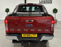 USED 2018 68 FORD RANGER 3.2 TDCi Limited 1 Pickup Double Cab 4dr Diesel Auto 4WD Euro 5 (200 ps) 
