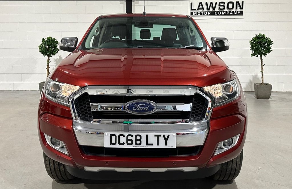 USED 2018 68 FORD RANGER 3.2 TDCi Limited 1 Pickup Double Cab 4dr Diesel Auto 4WD Euro 5 (200 ps) 