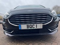 USED 2021 21 FORD GALAXY 2.0 EcoBlue Titanium MPV Agate Black Diesel Auto Euro 6 (s/s) (190 ps) Super 7 Seater With Huge Spec Black Heated Leather Sat Nav Car Play Climate Electric Folding Middle and Rear Seats