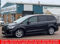 USED 2021 21 FORD GALAXY 2.0 EcoBlue Titanium MPV Agate Black Diesel Auto Euro 6 (s/s) (190 ps) Super 7 Seater With Huge Spec Black Heated Leather Sat Nav Car Play Climate Electric Folding Middle and Rear Seats