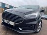 USED 2021 21 FORD GALAXY 2.0 EcoBlue Titanium MPV Agate Black Diesel Auto Euro 6 (s/s) (190 ps) Super 7 Seater With Huge Spec Black Heated Leather Sat Nav Car Play Climate Electric Folding Middle and Rear Seats
