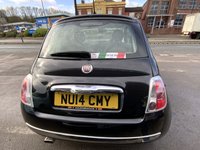 USED 2014 14 FIAT 500 1.2 Lounge Hatchback 3dr Petrol Manual Euro 6 (s/s) (69 bhp) 