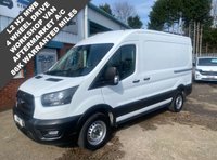 USED 2022 22 FORD TRANSIT AWD 4X4 L2 H2 MWB MED ROOF WORKSHOP AIRCON 86K MILES 6 MNTH WARRANTY, FULL MOT, JUST SERVICED