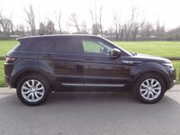 USED 2017 67 LAND ROVER RANGE ROVER EVOQUE 2.0 eD4 SE SUV 5dr Diesel Manual FWD Euro 6 (s/s) (150 ps) SANTORINI BLACK WITH FULL BEIGE LEATHER 