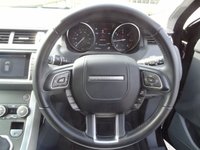 USED 2017 67 LAND ROVER RANGE ROVER EVOQUE 2.0 eD4 SE SUV 5dr Diesel Manual FWD Euro 6 (s/s) (150 ps) SANTORINI BLACK WITH FULL BEIGE LEATHER 