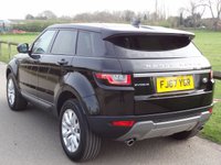 USED 2017 67 LAND ROVER RANGE ROVER EVOQUE 2.0 eD4 SE SUV 5dr Diesel Manual FWD Euro 6 (s/s) (150 ps) SANTORINI BLACK WITH FULL BEIGE LEATHER 