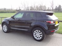 USED 2017 67 LAND ROVER RANGE ROVER EVOQUE 2.0 eD4 SE SUV 5dr Diesel Manual FWD Euro 6 (s/s) (150 ps) SANTORINI BLACK WITH FULL BEIGE LEATHER 