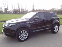 USED 2017 67 LAND ROVER RANGE ROVER EVOQUE 2.0 eD4 SE SUV 5dr Diesel Manual FWD Euro 6 (s/s) (150 ps) SANTORINI BLACK WITH FULL BEIGE LEATHER 