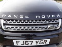 USED 2017 67 LAND ROVER RANGE ROVER EVOQUE 2.0 eD4 SE SUV 5dr Diesel Manual FWD Euro 6 (s/s) (150 ps) SANTORINI BLACK WITH FULL BEIGE LEATHER 