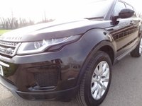USED 2017 67 LAND ROVER RANGE ROVER EVOQUE 2.0 eD4 SE SUV 5dr Diesel Manual FWD Euro 6 (s/s) (150 ps) SANTORINI BLACK WITH FULL BEIGE LEATHER 