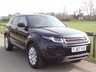 USED 2017 67 LAND ROVER RANGE ROVER EVOQUE 2.0 eD4 SE SUV 5dr Diesel Manual FWD Euro 6 (s/s) (150 ps) SANTORINI BLACK WITH FULL BEIGE LEATHER 