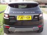 USED 2017 67 LAND ROVER RANGE ROVER EVOQUE 2.0 eD4 SE SUV 5dr Diesel Manual FWD Euro 6 (s/s) (150 ps) SANTORINI BLACK WITH FULL BEIGE LEATHER 