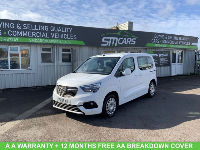 View our Vauxhall Combo Life 1.5 Turbo D BlueInjection Energy MPV 5dr Diesel Manual Euro 6 (s/s) (100 ps)