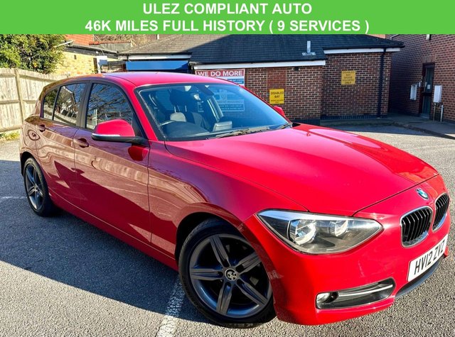 2012 1 SERIES 1.6 116I SPORT HATCHBACK 5DR PETROL AUTO EURO 5 S S 136... photo