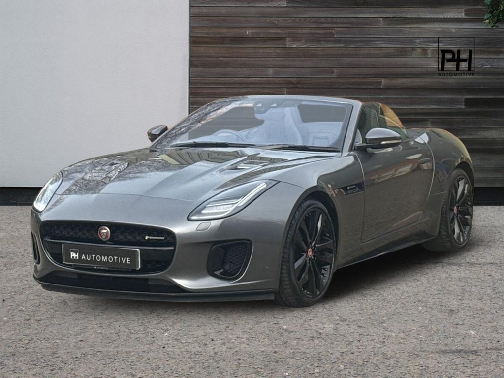 USED 2018 68 JAGUAR F-TYPE 3.0 V6 GPF R-Dynamic Convertible 2dr Petrol Auto AWD Euro 6 (s/s) (380 ps) 2 OWNER|BLIND SPOT|MEM SEATS