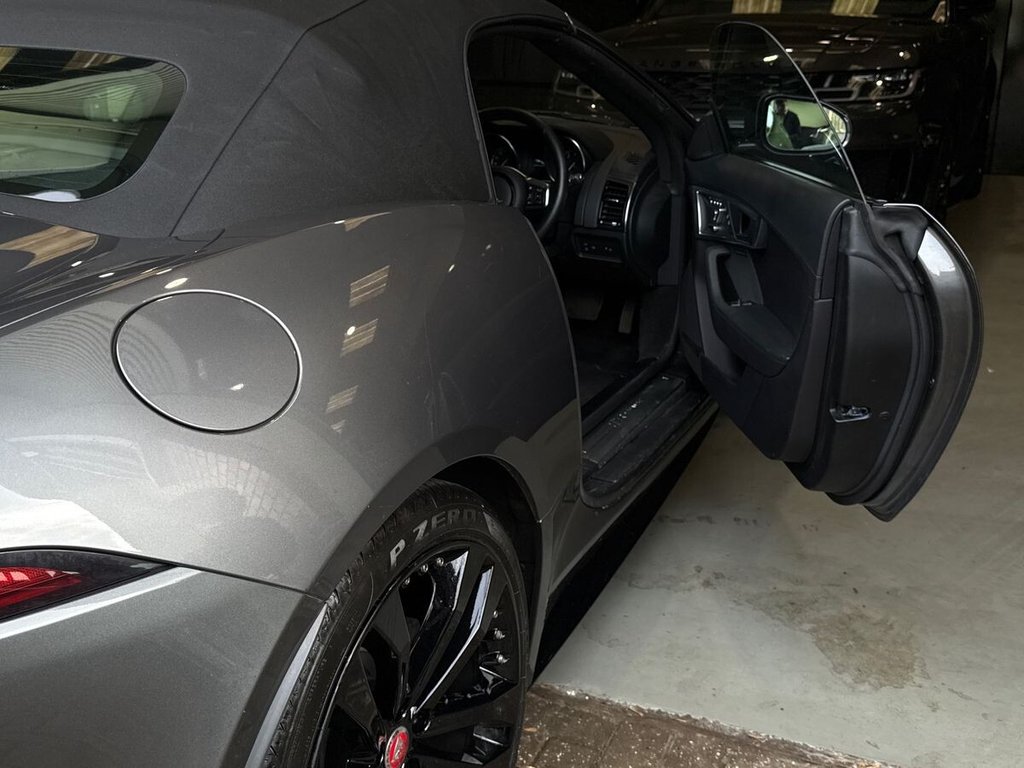 USED 2018 68 JAGUAR F-TYPE 3.0 V6 GPF R-Dynamic Convertible 2dr Petrol Auto AWD Euro 6 (s/s) (380 ps) 2 OWNER|BLIND SPOT|MEM SEATS