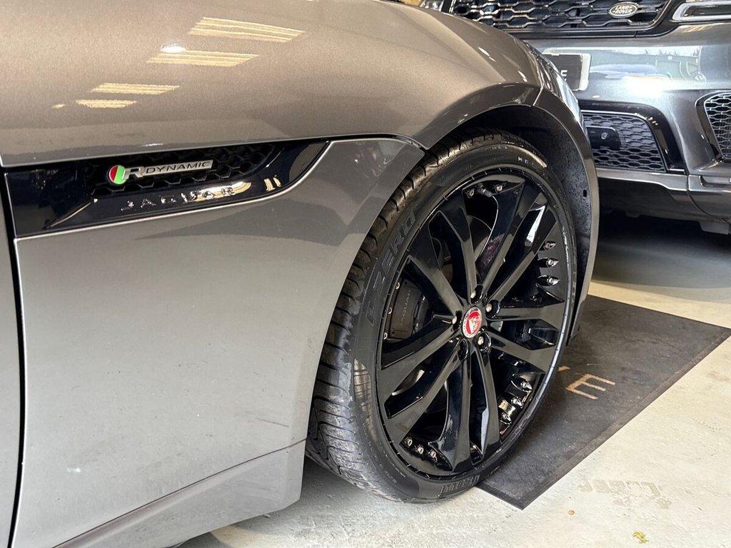 USED 2018 68 JAGUAR F-TYPE 3.0 V6 GPF R-Dynamic Convertible 2dr Petrol Auto AWD Euro 6 (s/s) (380 ps) 2 OWNER|BLIND SPOT|MEM SEATS