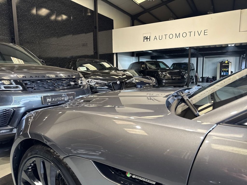 USED 2018 68 JAGUAR F-TYPE 3.0 V6 GPF R-Dynamic Convertible 2dr Petrol Auto AWD Euro 6 (s/s) (380 ps) 2 OWNER|BLIND SPOT|MEM SEATS