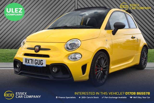 View our Abarth 595c 1.4 T-Jet Competizione 70th Cabrio 2dr Petrol Manual Euro 6 (180 bhp)