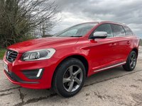 USED 2014 64 VOLVO XC60 2.0 D4 R-Design Lux Nav SUV 5dr Diesel Manual Euro 6 (s/s) (181 ps) &pound;35 ROAD TAX + HEATED FRONT SEATS + R-DESIGN PACK + XENON HEADLIGHTS + DAB RADIO + BLUETOOTH WITH USB PORT + FRONT SPORT SEATS + DRIVER SEAT MEMORY FUNCTION + REAR PARK ASSIST + CRUISE CONTROL + 7' COLOURED DISPLAY + 18' IXION ALLOY WHEELS WITH TPMS