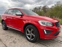 USED 2014 64 VOLVO XC60 2.0 D4 R-Design Lux Nav SUV 5dr Diesel Manual Euro 6 (s/s) (181 ps) &pound;35 ROAD TAX + HEATED FRONT SEATS + R-DESIGN PACK + XENON HEADLIGHTS + DAB RADIO + BLUETOOTH WITH USB PORT + FRONT SPORT SEATS + DRIVER SEAT MEMORY FUNCTION + REAR PARK ASSIST + CRUISE CONTROL + 7' COLOURED DISPLAY + 18' IXION ALLOY WHEELS WITH TPMS