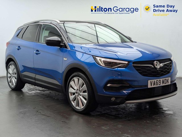 USED 2020 69 VAUXHALL GRANDLAND X 1.6 Grandland X Ultimate Nav Hybrid4 Auto 4WD 5dr CLICK & COLLECT/ HOME DELIVERY