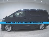 USED 2012 TOYOTA VELLFIRE TOYOTA VELLFIRE 3.5 LITRE FWD IDEAL FOR CUSSTOM CAMPER CONVESION #1305 IDEAL FOR CUSTOM CAMPER CONVERSION