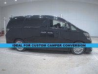 USED 2012 TOYOTA VELLFIRE TOYOTA VELLFIRE 3.5 LITRE FWD IDEAL FOR CUSSTOM CAMPER CONVESION #1305 IDEAL FOR CUSTOM CAMPER CONVERSION