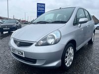 USED 2008 57 HONDA JAZZ 1.4 i-DSI SE Hatchback 5dr Petrol CVT-7 (139 g/km, 82 bhp) AUTOMATIC* ELECTRIC WINDOWS FRONT AND REAR* CD PLAYER* ISOFIX* ALLOY WHEELS* Remote control central locking*