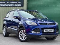 USED 2016 16 FORD KUGA 2.0 TDCi Titanium SUV 5dr Diesel Powershift AWD Euro 6 (s/s) (180 ps) 1 OWNER SERVICE HISTORY 7 STAMPS