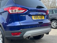 USED 2016 16 FORD KUGA 2.0 TDCi Titanium SUV 5dr Diesel Powershift AWD Euro 6 (s/s) (180 ps) 1 OWNER SERVICE HISTORY 7 STAMPS
