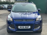 USED 2016 16 FORD KUGA 2.0 TDCi Titanium SUV 5dr Diesel Powershift AWD Euro 6 (s/s) (180 ps) 1 OWNER SERVICE HISTORY 7 STAMPS