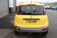 USED 2014 64 FIAT PANDA 1.3 CROSS MULTJET DIESEL 4X4 5 DOOR HATCHBACK MANUAL EURO 5 75 BHP 54,000 MILES---TROPICALIA YELLOW