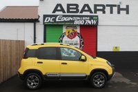 USED 2014 64 FIAT PANDA 1.3 CROSS MULTJET DIESEL 4X4 5 DOOR HATCHBACK MANUAL EURO 5 75 BHP 54,000 MILES---TROPICALIA YELLOW