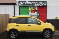 USED 2014 64 FIAT PANDA 1.3 CROSS MULTJET DIESEL 4X4 5 DOOR HATCHBACK MANUAL EURO 5 75 BHP 54,000 MILES---TROPICALIA YELLOW
