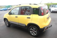 USED 2014 64 FIAT PANDA 1.3 CROSS MULTJET DIESEL 4X4 5 DOOR HATCHBACK MANUAL EURO 5 75 BHP 54,000 MILES---TROPICALIA YELLOW