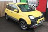 USED 2014 64 FIAT PANDA 1.3 CROSS MULTJET DIESEL 4X4 5 DOOR HATCHBACK MANUAL EURO 5 75 BHP 54,000 MILES---TROPICALIA YELLOW