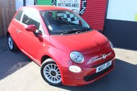 USED 2017 17 FIAT 500 1.2 ECO Pop Star Hatchback 3dr Petrol Manual Euro 6 (s/s) (69 bhp) GREAT VALUE FIAT 500