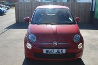 USED 2017 17 FIAT 500 1.2 ECO Pop Star Hatchback 3dr Petrol Manual Euro 6 (s/s) (69 bhp) GREAT VALUE FIAT 500