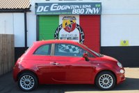USED 2017 17 FIAT 500 1.2 ECO Pop Star Hatchback 3dr Petrol Manual Euro 6 (s/s) (69 bhp) GREAT VALUE FIAT 500